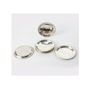 <b>Coaster</b> Stainless Steel <b>Coaster</b> <b>Holder</b> Aluminum <b>Set</b> Metal <b>Coaster</b> for Customized Size Cheap Price - Product Image 3