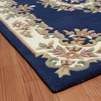 Abusan Luxury Modern Wool 200 X 250 cm Handmade Carpet Area Rug Set Low Pile Stain Resistant Anti-Bacteria Living Room Floor