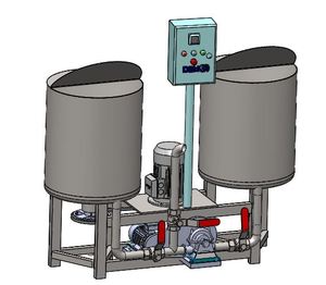 เครื่องทำแป้งเวเฟอร์อุตสาหกรรม DEMSA รุ่น Turbo Mixer  พร้อมตลับลูกปืนสแตนเลส  แบบอัตโนมัติ  กำลังการผลิต 500 กก./ชม.  แรงดันไฟฟ้า 380V  รับประกัน 2 ปี ได้รับมาตรฐาน CE - Product Image 6