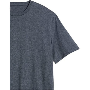 Vente de gros T-shirt oversize unisexe de luxe à col montant et logo imprimé personnalisé T-shirt vierge pour homme - Product Image 3