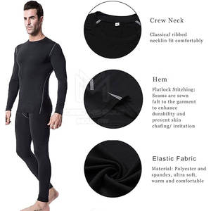 Ensemble de compression pour hommes, solide et réversible de haute qualité, fermeture à la taille élastique, grande taille, bas prix, fabriqué au Pakistan - Product Image 4