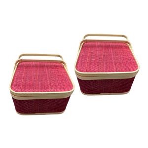 Hot Selling Product Bamboo <b>Gift</b> <b>Baskets</b>: Stylish, Durable, and Perfect for Gifting, Organizing, or Decorating - Product Image 1
