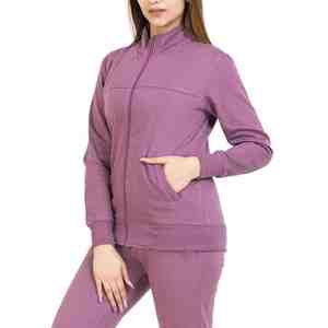 Venta al por mayor personalizado chándal mujer 100% algodón chándal joggers mujer chándal pantalones de chándal y conjunto de Sudadera con capucha - Product Image 4