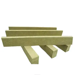 80kg/m3 fireproof mineral wool strip for construction material rock wool insulation