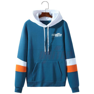 Stylish Men's 100% Cotton Hooded Sweatshirts Custom Logo <b>Thick</b> <b>Fleece</b> Solid Pattern Casual Outdoor Sports Winter Weather Digital - Product Image 1