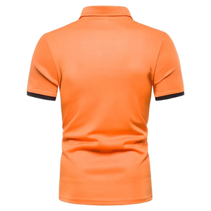 Polos de algodón informales para hombre con logotipo bordado personalizado de alta calidad, ropa deportiva de talla grande, Polo Street Fashion Polo para hombre - Product Image 6