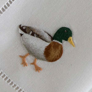 Serviettes en tissu de broderie serviettes de table lavables douces réutilisables pour la Table à manger OEM de dîner de famille de fête de mariage - Product Image 6