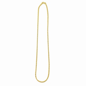 Collares de Cadena Franco de Oro Micro de 14K, 18K y 24K al por Mayor, Collares de Moda, Collares de Lujo, Diseño de Cadena Moderno. - Product Image 1