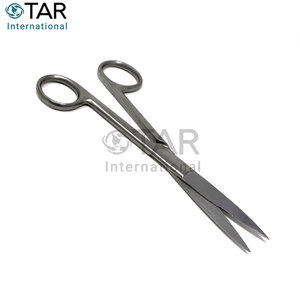 Tijeras de Disección Quirúrgicas Rectas de 5.5 Pulgadas (14 cm), Afiladas y Roma, de Alta Calidad, Instrumentos Médicos - Product Image 3