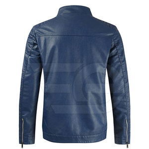 <b>Men</b> <b>Leather</b> <b>Jacket</b> Stylish Fashion Outerwear Winter Apparel Durable <b>Leather</b> Clothing Daily Wear <b>Men</b> <b>Leather</b> <b>Jacket</b> - Product Image 2