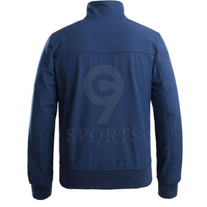 แจ็กเก็ตน้ำหนักเบาของผู้ชายเสื้อแจ็คเก็ตผ้าซอฟต์เชลล์สำหรับฤดูหนาวคอตั้งดีไซน์ล่าสุด - Product Image 3