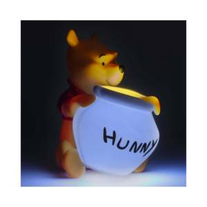 Veilleuse LED 3D moderne Winnie Pooh Globe, projection 7 couleurs, matériau ABS cristal, lumière blanc chaud, fonctionne sur piles, interrupteur - Product Image 3