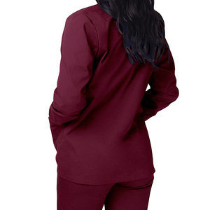Blouse d'infirmière confortable pour femmes, uniforme d'hôpital, tissu sergé en spandex/polyester - Product Image 6