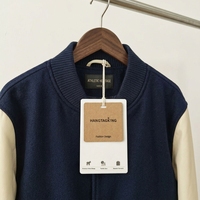 Étiquettes de vêtements en papier double couche de haute qualité avec logo personnalisé - Étiquettes de vêtements de mode pour chaussettes - Étiquettes de boîte cadeau couleur personnalisée