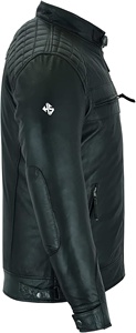 Chaqueta de cuero de moda personalizada para hombre al mejor precio, chaqueta de cuero de moda hecha en Pakistán, chaqueta elegante y elegante para hombre - Product Image 4