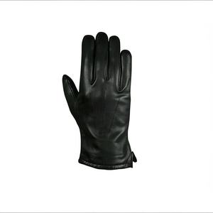 Guantes tácticos de cuero resistentes para hombre y mujer, guantes tácticos de dedo completo para nieve y frío - Product Image 3
