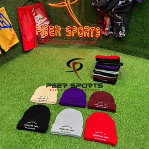 หมวกบีนนี่กันน้ำอุ่นสบายสำหรับฤดูหนาวปี 2025 สำหรับผู้ชาย ถักหนา มีซับใน ปรับแต่งสีและโลโก้ได้ หมวกบีนนี่สำหรับเดินทาง - Product Image 1