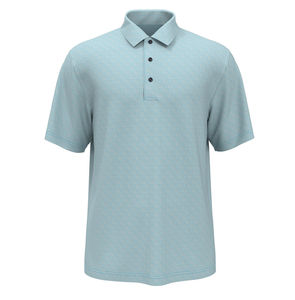 T-shirt de golf de haute qualité à col rabattu, tricoté, personnalisable avec logo, séchage rapide, respirant, couleur unie, anti-plis - Product Image 4