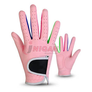 Gants de golf en cuir Cabretta antidérapants pour enfants, jeunes, juniors, tout-petits, hommes et femmes, paquet économique en rose - Product Image 6
