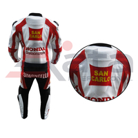 Combinaisons de moto en cuir pour course automobile, logo personnalisé imprimé, imperméables, grandes tailles, respirantes, coupe-vent, vêtements de sport pour hommes