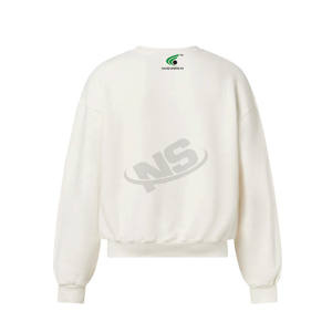 เสื้อกันหนาวผ้าฝ้ายสำหรับผู้ชาย, เสื้อสวมหัวแขนยาวเสื้อสวมหัวผ้าฝ้าย100% ธรรมดาปล่อยลงไหล่พอดีกับสิ่งแวดล้อมระบายอากาศได้ดี - Product Image 5