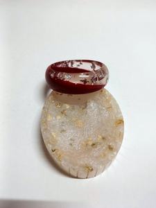 Bracelet de mode fait main en forme de nacre artificielle de qualité supérieure en bois de bambou en corne d'os et résine, autres bracelets à la mode - Product Image 5