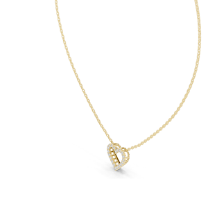 Collar con Colgante de Diamante Redondo de 0.24 CT, Creado en Laboratorio, VVS-VS EF CVD, Oro de 18K y 14K, Oro Rosa, Amarillo y Blanco - Product Image 4