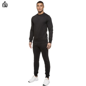 Survêtement Slim Fit de qualité supérieure 100% coton broderie personnalisée Logo respirant bas actif pour l'entraînement Jogging grande taille - Product Image 2