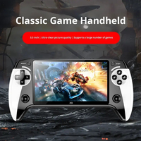 Console de jeu portable Android YUXU X9 5,0 pouces, résolution 480x320, batterie 2000 mAh, jeux rétro classiques, lecteur de jeux portable