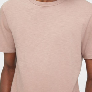 T-shirt d'été à la mode pour hommes Nouveaux styles à manches courtes de toutes les couleurs Vente en gros 100% coton long avec dernier modèle - Product Image 3