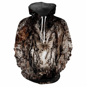 2025 <b>Camo</b> Hunting Hoodie Polyester Fleece Full-Zip Thermal Hoodie Full Sublimation Hunting Thermal Hoodies - Product Image 2