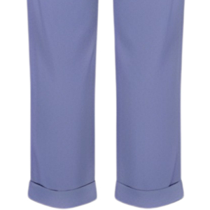 Pantalones de Trabajo Casuales de Negocios para Mujer, Cierre con Cordón, Secado Rápido, Transpirables, de Lona, Cintura Media, Frente Plano, Lisos, 100% Algodón - Product Image 6