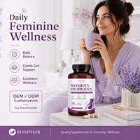 Bonbons Gommeux Probiotiques Sans Sucre à Base de Prébiotiques Naturels et de Mélange de Canneberges pour l'Immunité et la Santé Digestive des Femmes - Équilibre Féminin - Chine