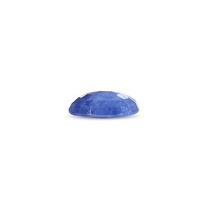 Saphir bleu naturel 12,64 carats, pierre précieuse facettée, calibrée, 10 mm, bleu royal, hauteur de la pierre 8 mm, hauteur de l'item 6 mm, traitée thermiquement - Product Image 2