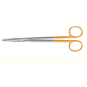 ชุดเครื่องมือผ่าตัดทังสเตนคาร์ไบด์ Tc Mayo Scissors ขนาด 17 ซม. ใบมีดตรงและโค้ง สำหรับการผ่าตัดทั่วไป - Product Image 2
