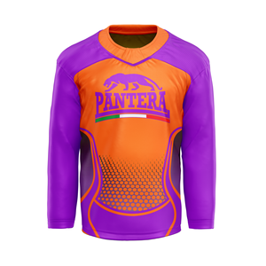 Sublimación personalizada camisetas de hockey sobre hielo con el logotipo del equipo sublimado y opciones de sarga | Fabricante de uniformes de hockey sobre hielo OEM - Product Image 2