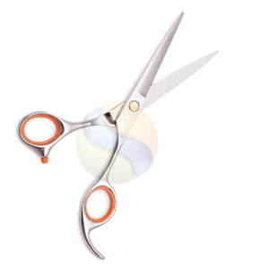 Ciseaux de barbier de précision, tranchants comme un rasoir, en acier inoxydable, ciseaux professionnels pour couper les cheveux - Product Image 5