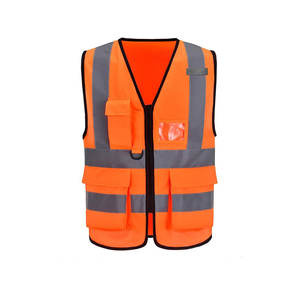 Gilet de sécurité personnalisé haute visibilité vêtements de travail réfléchissants gilet de sécurité haute visibilité unisexe réfléchissant - Product Image 1