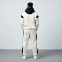 Survêtement à capuche pour femme en polyester/coton épais, streetwear d'hiver, 400 GSM, qualité supérieure, logo brodé personnalisé