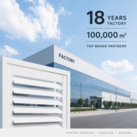 Fabricant de volets de fenêtre sur mesure en bois et PVC de qualité supérieure, usine OEM