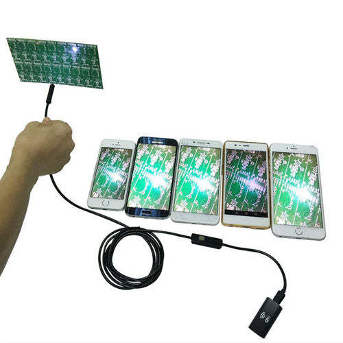 Mini Wireless Pinhole Waterproof WIFI Endoscope Borescope Camera Borescope Inspection Cable Camera