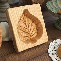 Moule à biscuits en bois tourbillon rond Biscuit timbre pâtisserie presse gaufrage outil cuisson Cutter traditionnel beurre sucre sablé moule