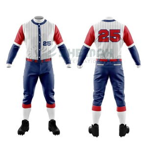 Uniforme de baseball professionnel avec options de conception personnalisées construit pour la force, la flexibilité et la confiance sur le terrain à vendre - Product Image 2