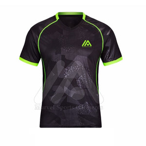 Nouveau style tendance : Maillot de football vierge pour homme – Léger, respirant, manches courtes, grandes tailles - Product Image 2