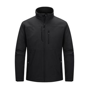 Veste Softshell respirante à séchage rapide, faible MOQ, de haute qualité, doublée de polaire, extensible, pour l'extérieur - Product Image 3