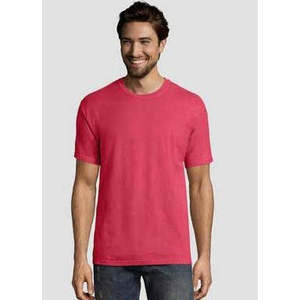 T-shirt fitness rosa da uomo Alfani in jersey Heathers, taglia Small, con stampa serigrafica, abbigliamento firmato - Product Image 1