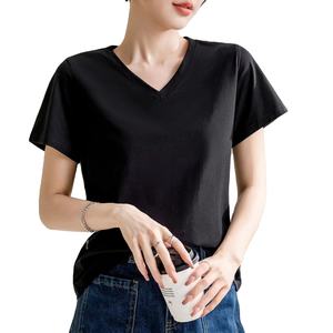 Camiseta de Mujer de Manga Corta, Último Diseño, Holgada, con Hombros Caídos, Material Transpirable, de Secado Rápido, Superventas - Product Image 6