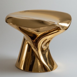 Table d'appoint moderne sur mesure entièrement fabriquée à la main avec un design attrayant Nouvelle arrivée pour la décoration de la maison ou de l'hôtel en métal - Product Image 4