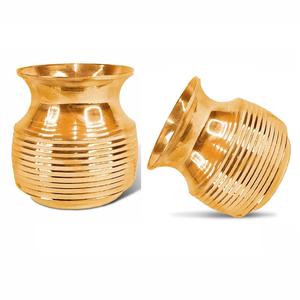 Customized Size and Shape Brass Lota Gold Polished Water Pot with Religious Design Industrial Quality Wholesale <b>Supply</b> - Product Image 6