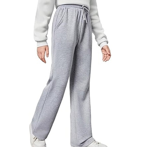 Pantalones de chándal de cintura alta de alta calidad para mujer, pantalones de chándal de algodón polar, pantalones transpirables para correr y correr en primavera - Product Image 2